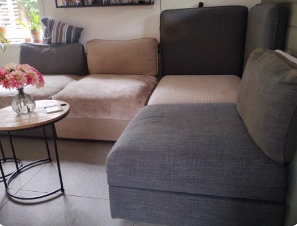 hoekbank Ikea met opbergruimte