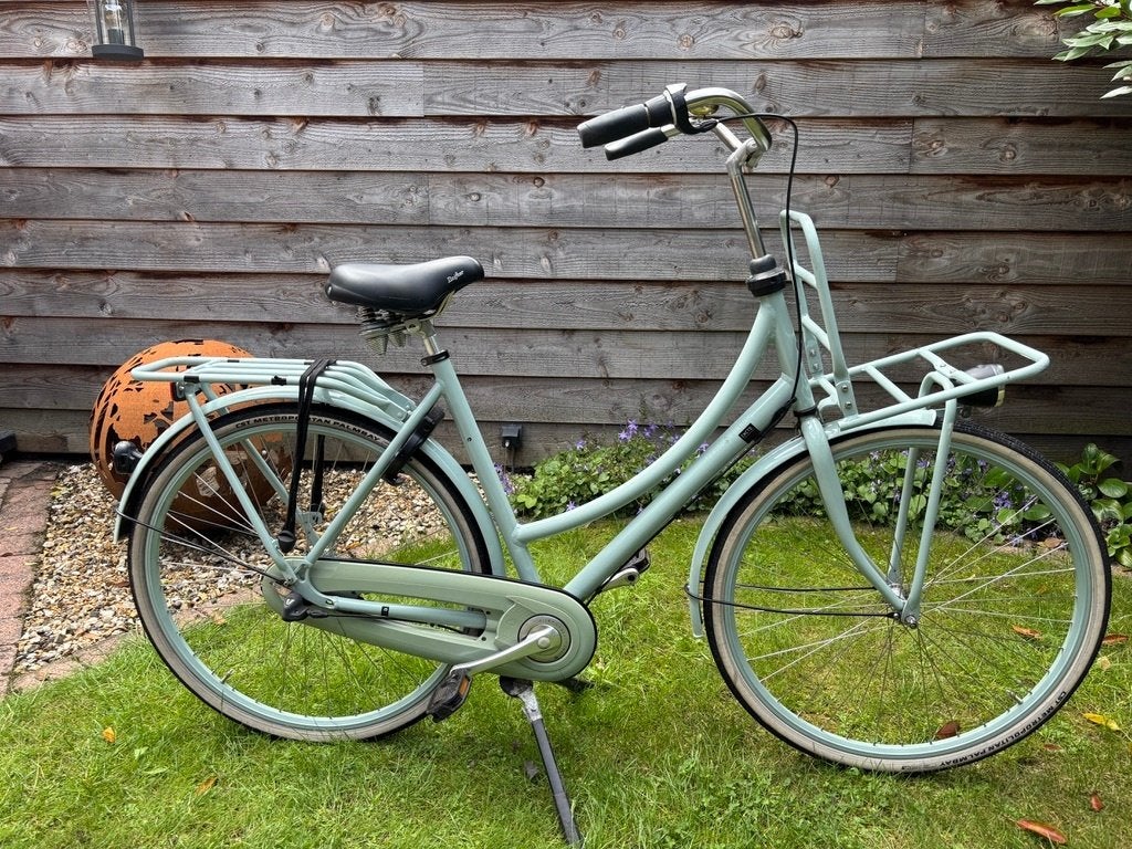 Batavus CNCTD 28 inch, licht blauwe fiets, Fietsen en Brommers, Ophalen, Terugtraprem, Gebruikt, Versnellingen