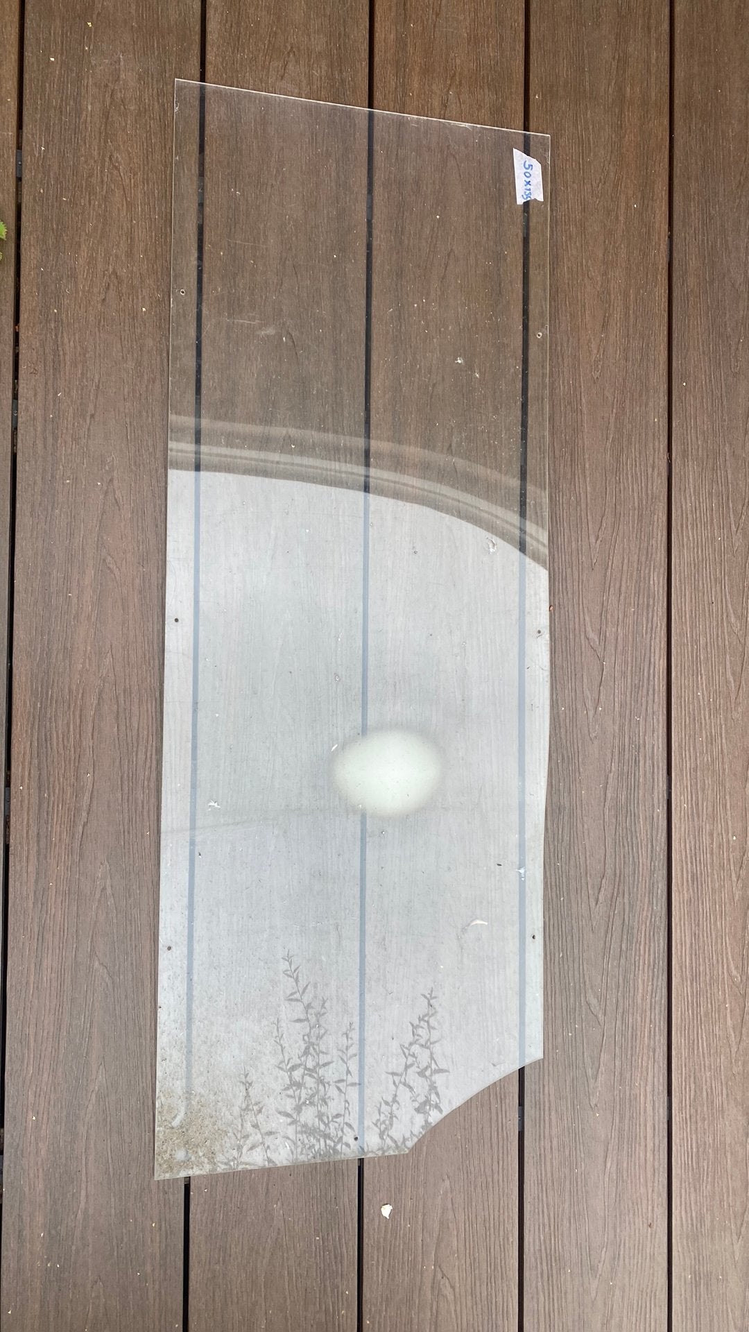 Div. Maten plexiglas, Ophalen, Gebruikt, Minder dan 80 cm, Minder dan 80 cm