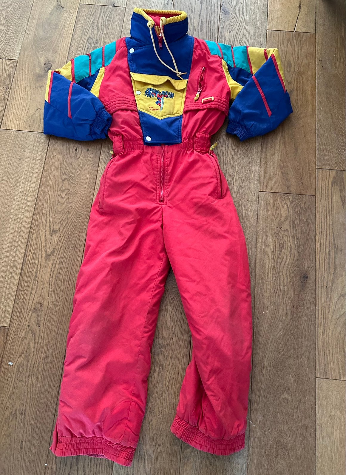 Vintage skipak 10 jaar, Ophalen of Verzenden, Gebruikt, Jongen of Meisje, Sport- of Zwemkleding