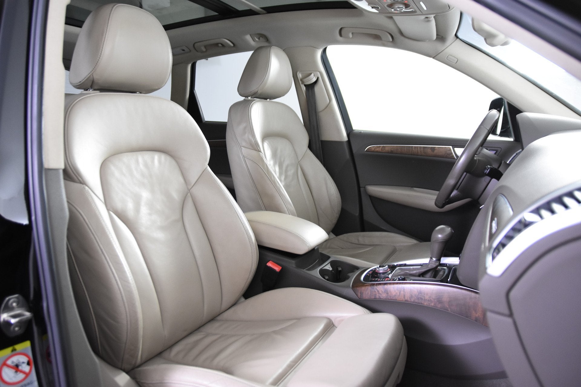 Audi Q5 2.0 TFSI quattro *FULL-options*Meeneemprijs*, Auto's, Automaat, Euro 5, Gebruikt, Beige