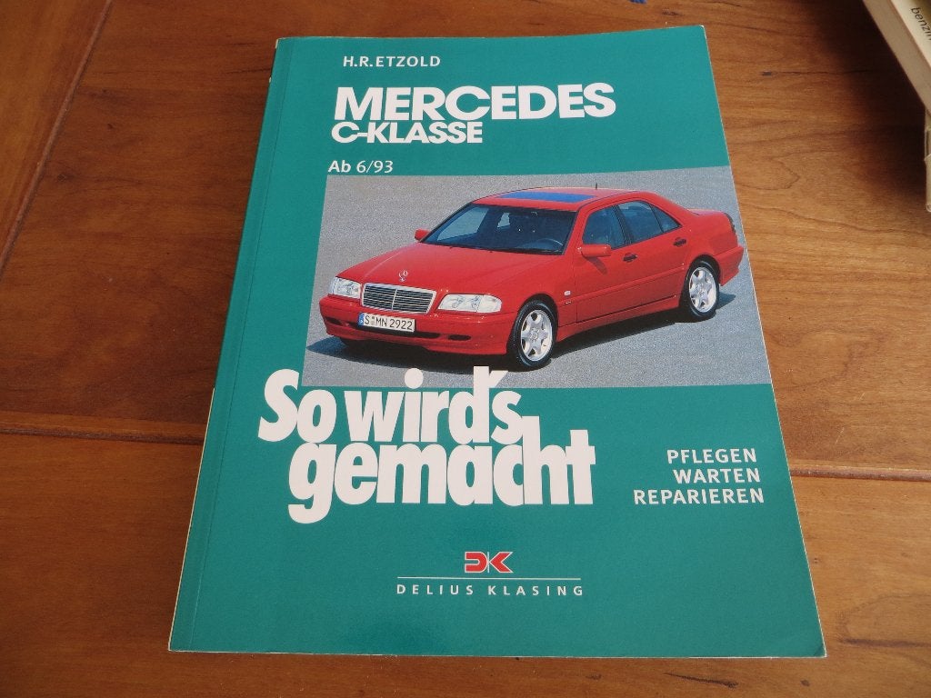 So wird's gemacht vraagbaak Mercedes C-klasse benzine W202, Ophalen of Verzenden
