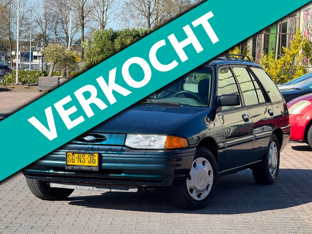 Ford ESCORT LX WAGON |APK 18-12-2026 | Automaat | Airco | El, Escort, Stof, Bedrijf, Grijs