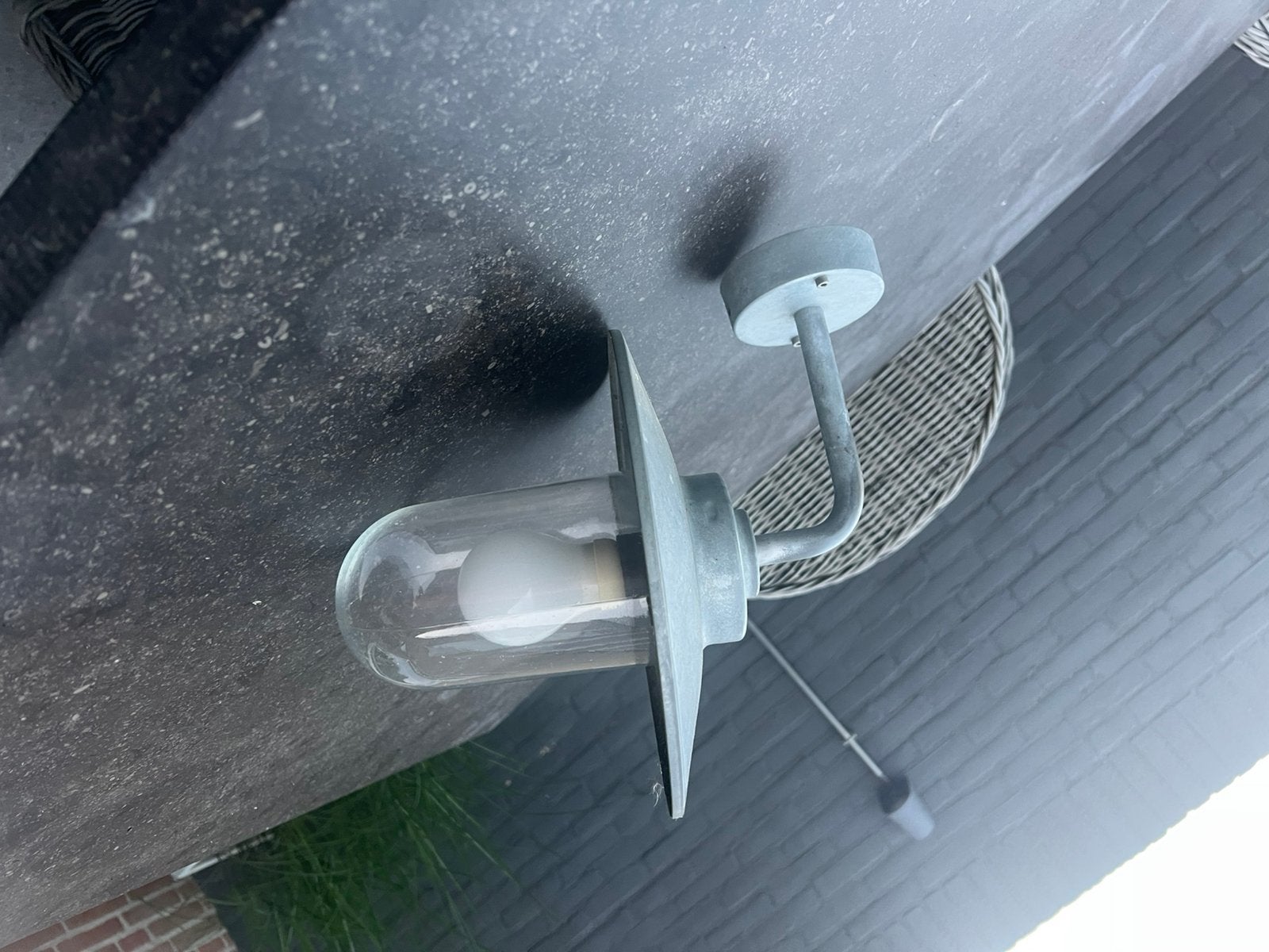 Buitenlamp, Gebruikt, Wandlamp, Ophalen of Verzenden, Netvoeding