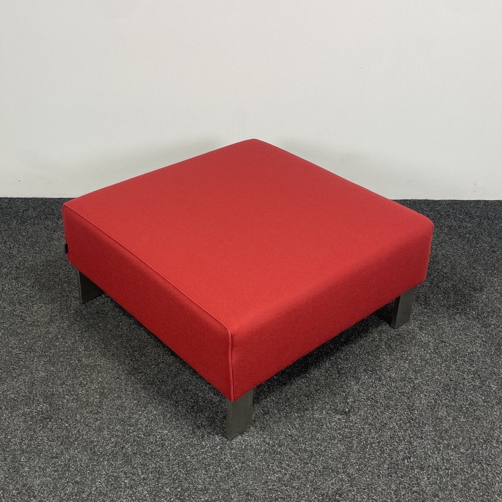 Lensvelt Hocker - Bordeauxrood 25562, Ophalen, Gebruikt, Bruin, Eén