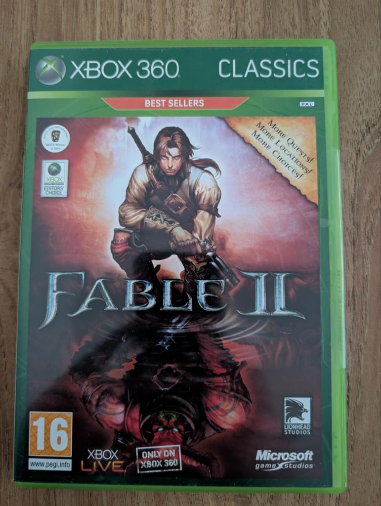 Fable II, Xbox 360 *Nieuw in seal*, Spelcomputers en Games, Vanaf 18 jaar, 1 speler, Ophalen of Verzenden, Zo goed als nieuw