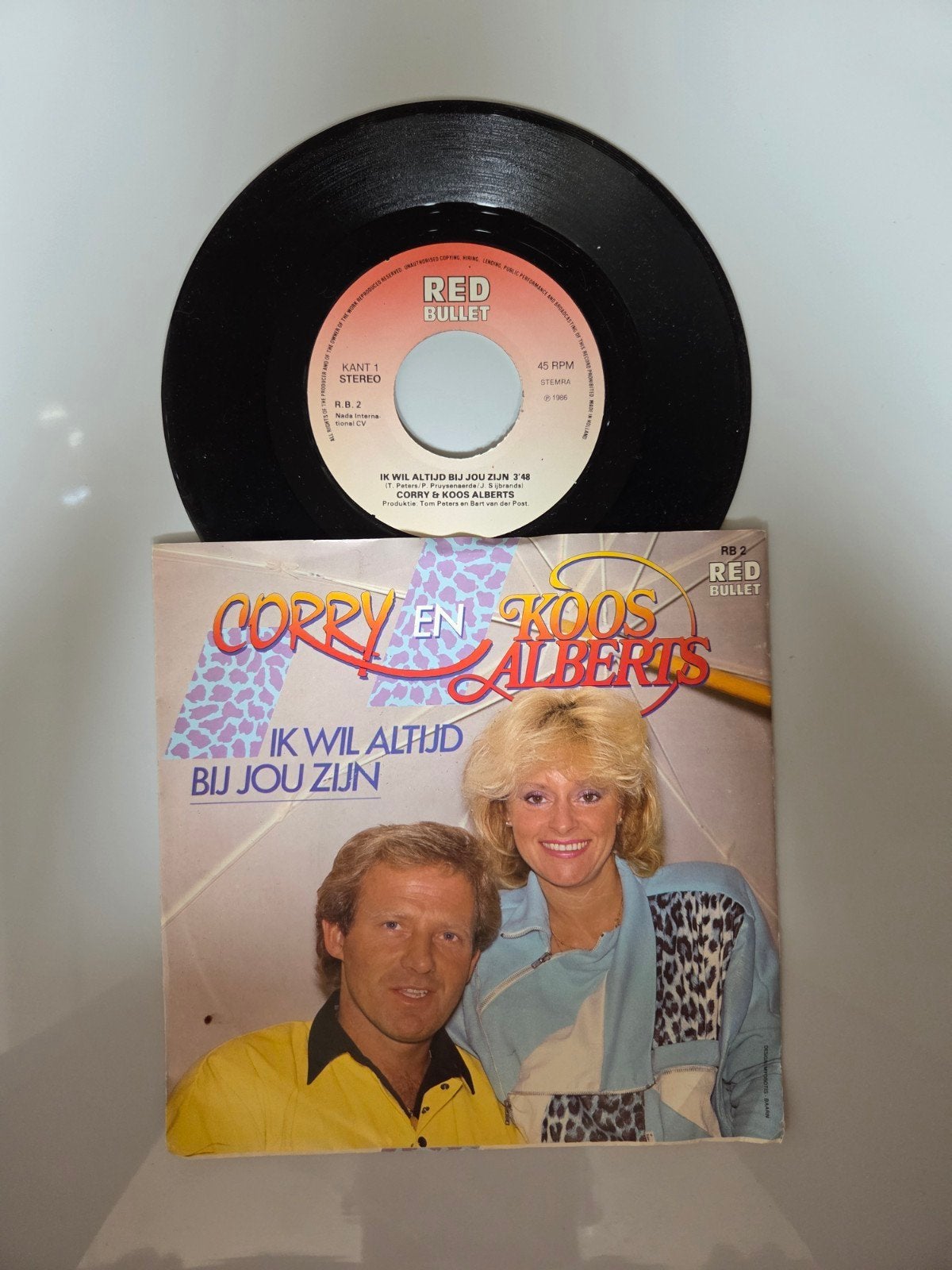 Corry en Koos Alberts - Ik wil altijd bij jou zijn, Ophalen of Verzenden, Gebruikt, 7 inch, Nederlandstalig