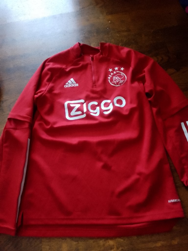 shirt met lange mouwen ajax   adidas, Sport en Fitness, Ophalen of Verzenden, Shirt