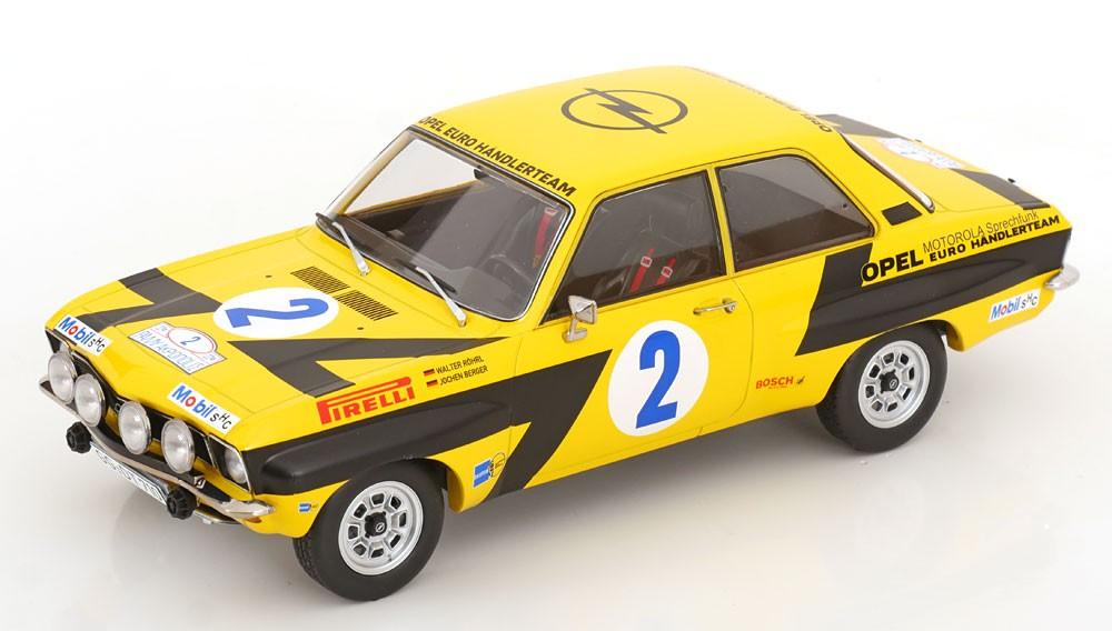Opel Ascona A #2 Rallye Winner Rally Acropolis 1975 W.Röhrl, Hobby en Vrije tijd, Modelauto's | 1:18, Overige merken, Tschuiten@hotmail.com