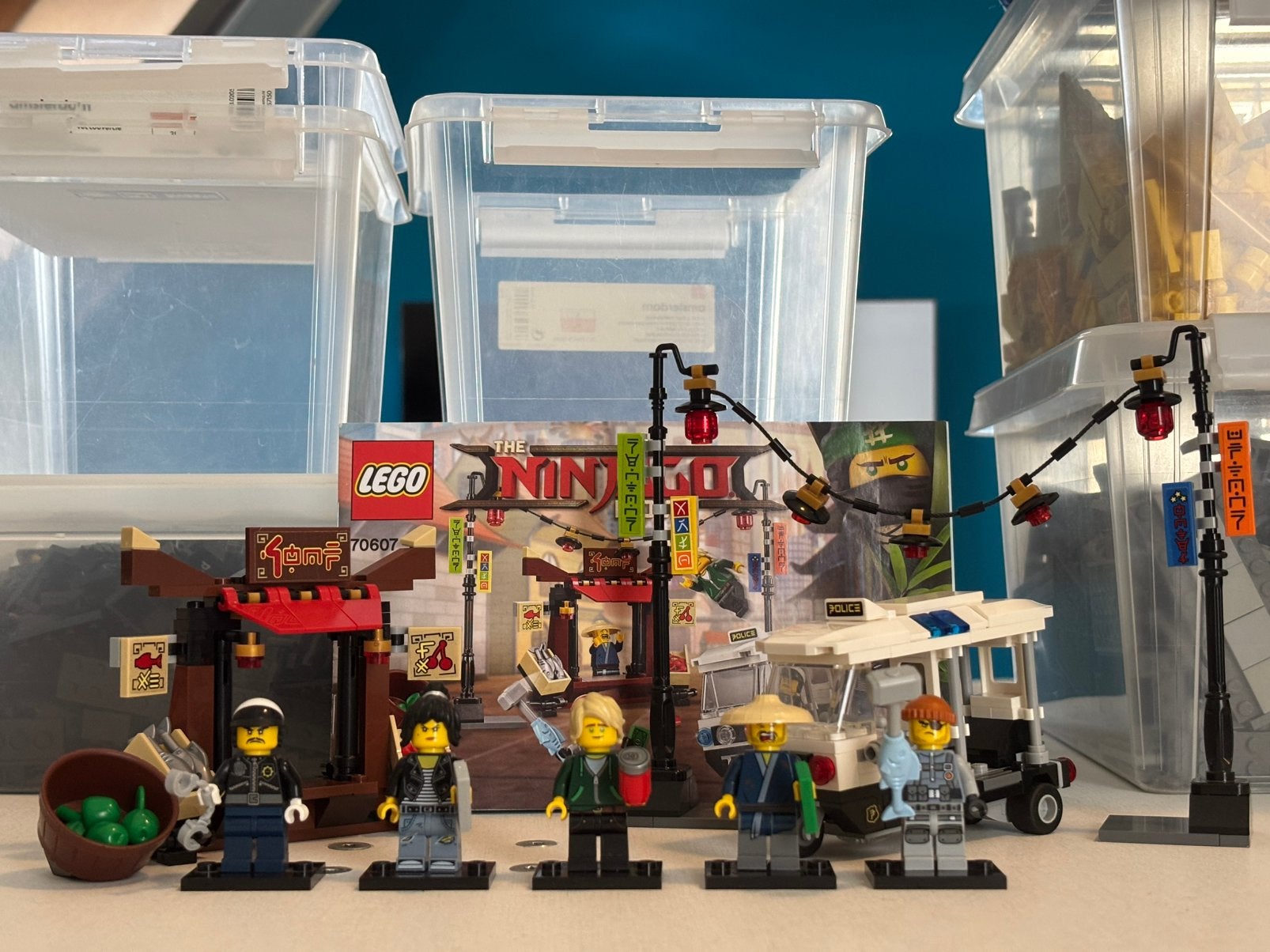 Lego Ninjago 70607, Ophalen of Verzenden, Zo goed als nieuw