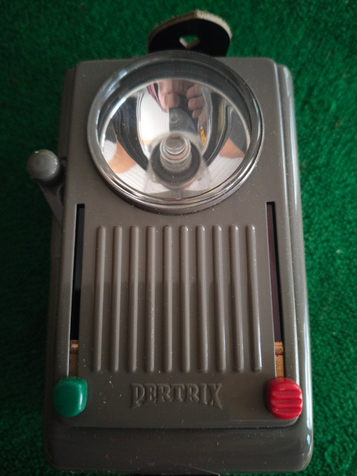 Vintage Pertrix zaklamp - Made in Germany, Caravans en Kamperen, Ophalen, Batterij