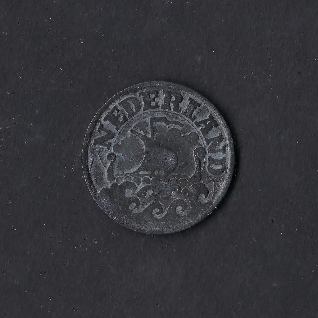25 cent 1942 WO II, Ophalen of Verzenden, Koningin Wilhelmina, 25 cent, Losse munt