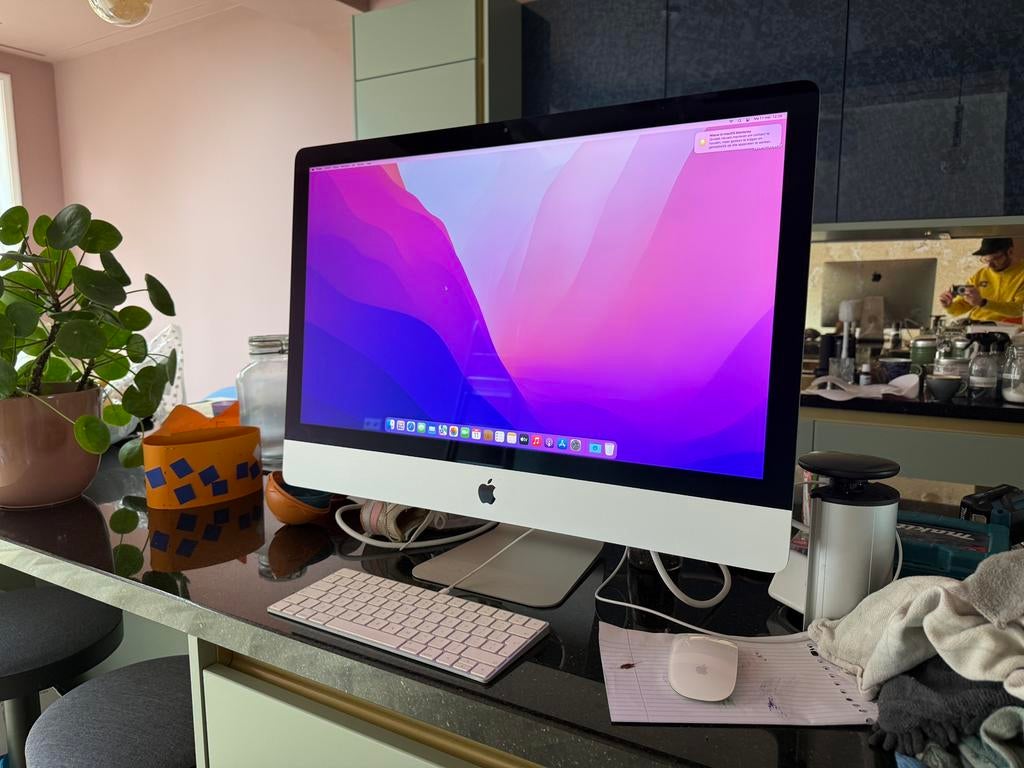 iMac Retina 5k, 27” 3,3 quad core i5, 16GB, 2TB, AMD R9 2GB, Ophalen, Gebruikt, IMac, 27"
