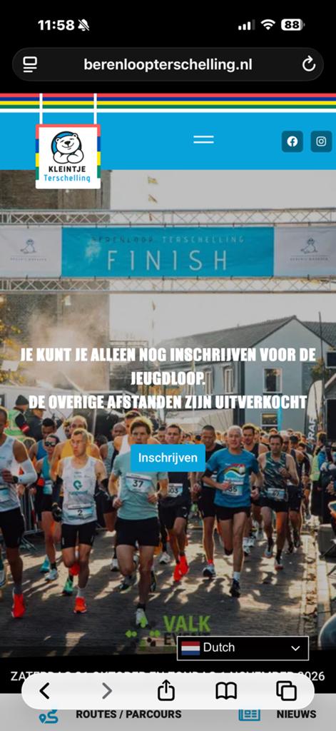 Gezocht 2 startbewijzen voor de halve Marathon Terschelling, Ophalen of Verzenden, Nieuw, Overige typen, Overige merken