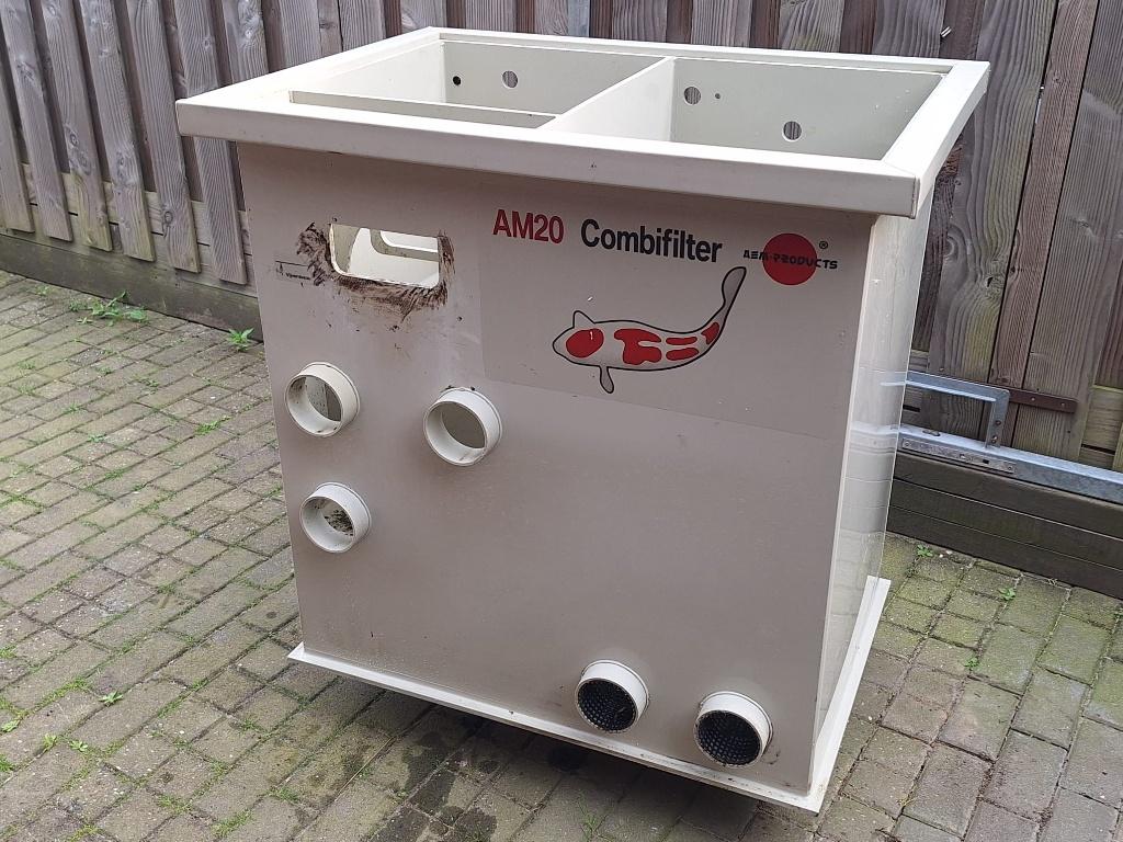 combifilter trommelfilter mooi om mattenkamer bewegend bed, Tuin en Terras, Ophalen, Gebruikt