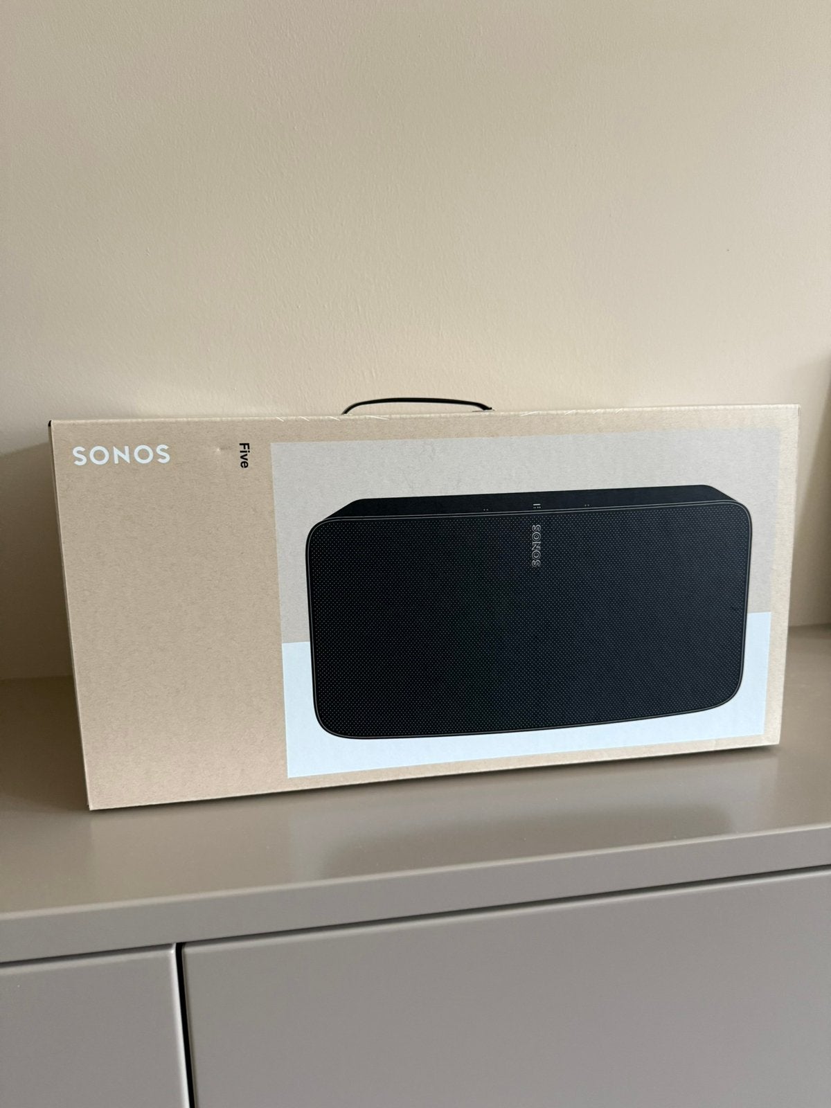 Sonos Five Zwart Nieuw x2 *2 Jaar Garantie*, Audio, Tv en Foto, 120 tot 150 watt, Stofbestendig, Speakerset, Nieuw