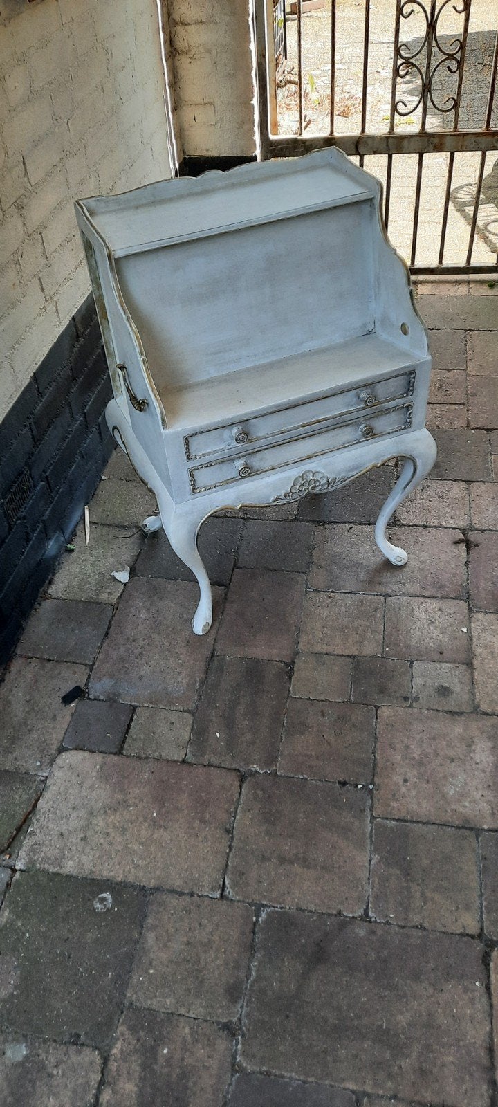 Vintage secretaire / bureau met lades, Ophalen