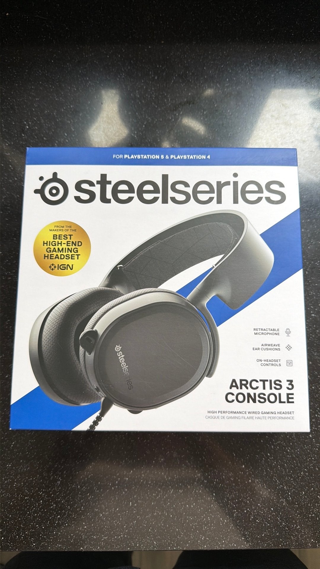 SteelSeries Arctis 3 Console Gaming Headset PS4/PS5, Gaming, Nieuw, Ophalen of Verzenden, Steelseries