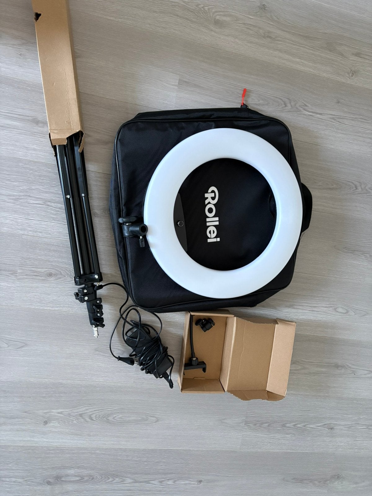 Rollei ringlamp, Audio, Tv en Foto, Fotografie | Fotostudio en Toebehoren, Ophalen of Verzenden, Nieuw, Inclusief lampen, Overige typen