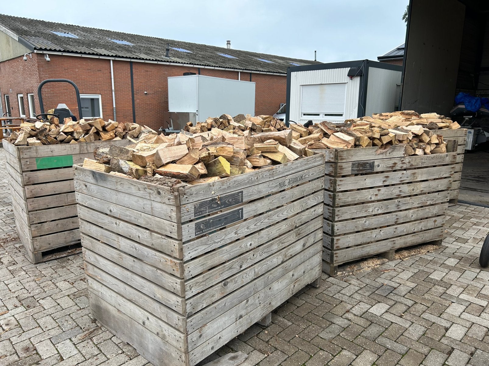 Haardhout echte kuubs, Minder dan 3 m³, Ophalen, Eikenhout