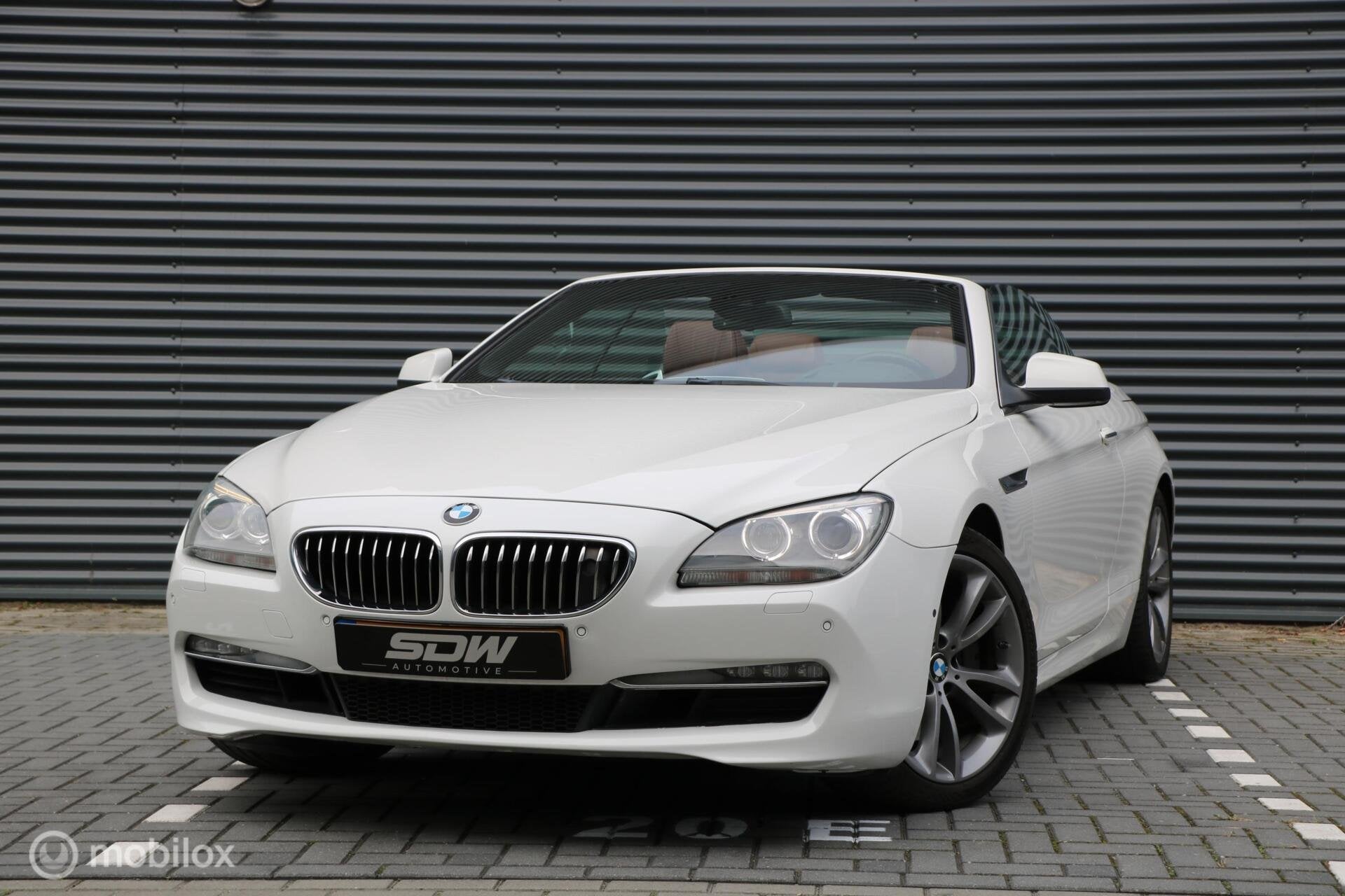 BMW 640i Cabrio High Executive | Full Options | Nette staat, Auto's, Euro 5, Achterwielaandrijving, Gebruikt, Cabriolet