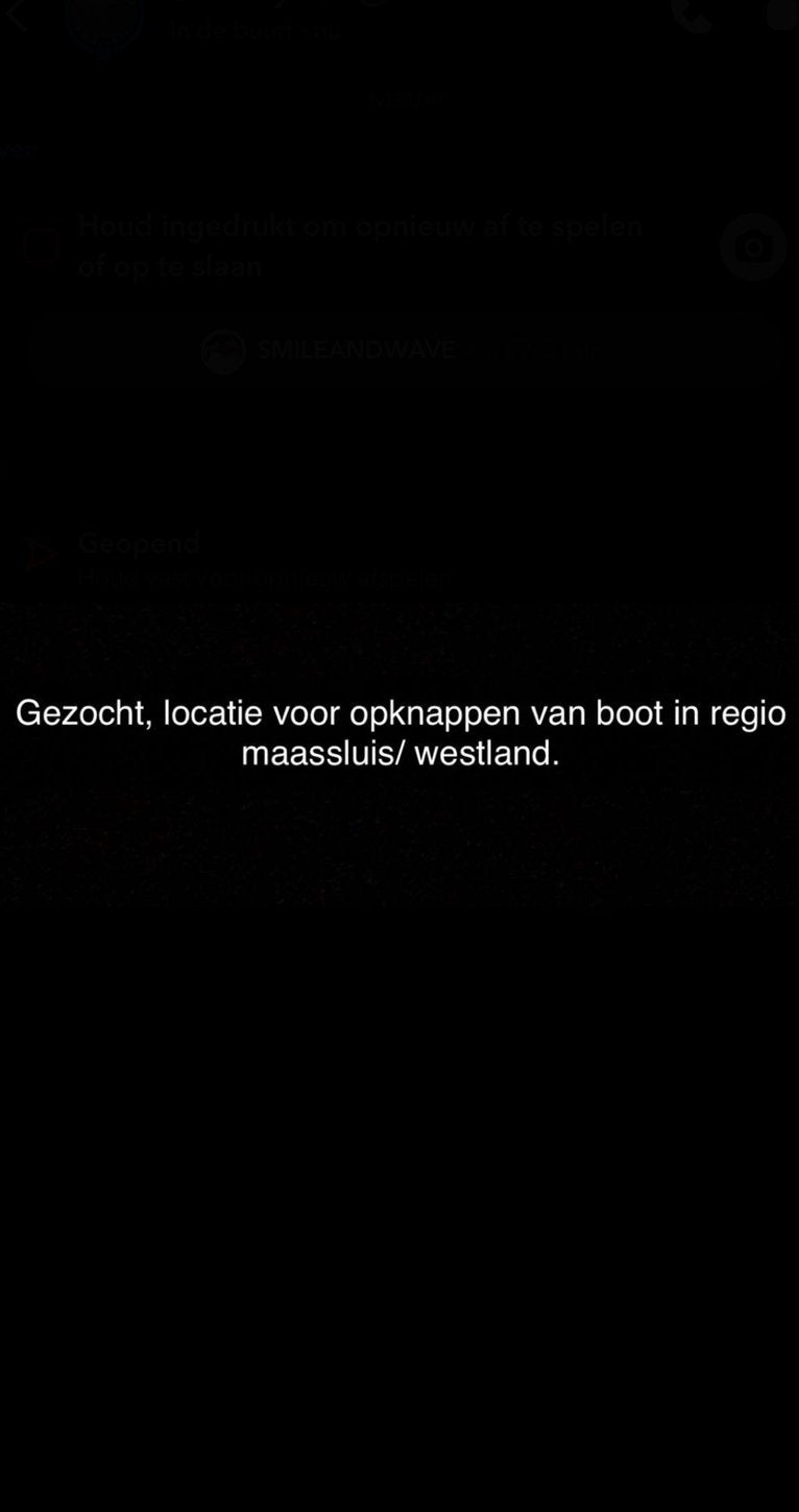Locatie gezocht voor opknap boot! Maassluis/westland, Ophalen