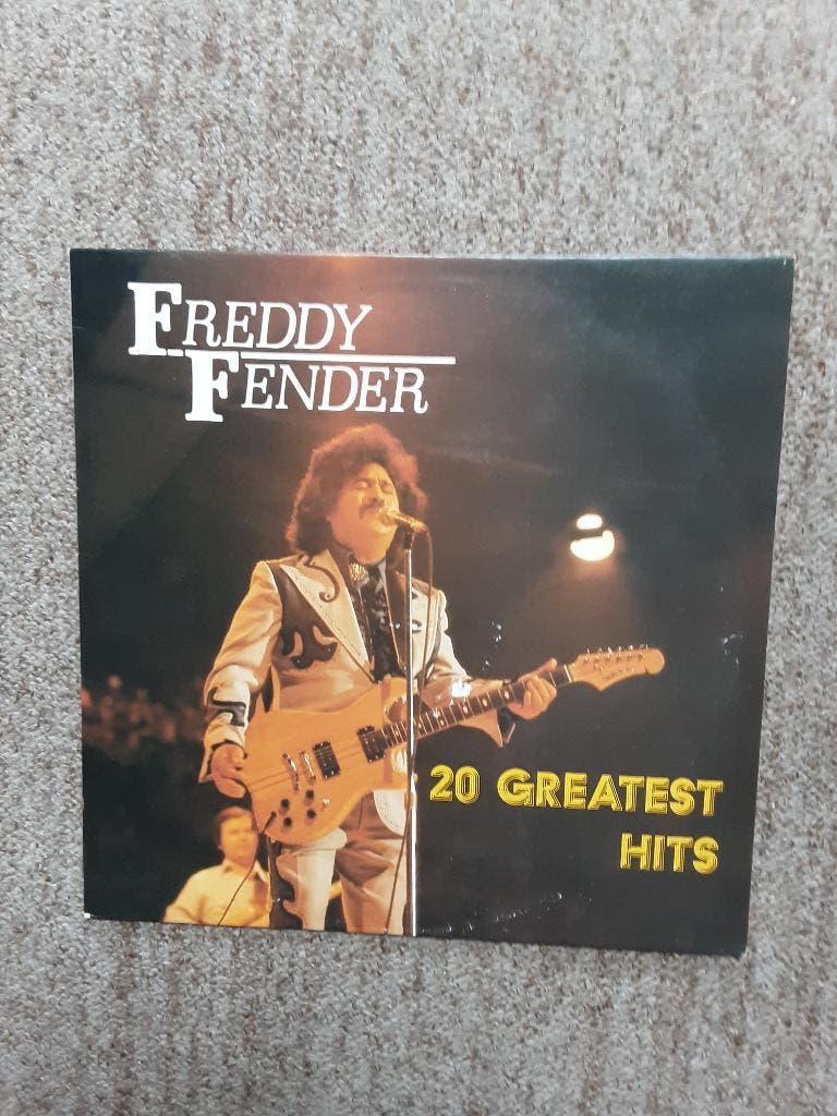 vinyl lp Freddy Fender 20 greatest hits, Gebruikt, Originele persing, 1980 - 1989, Ophalen of Verzenden