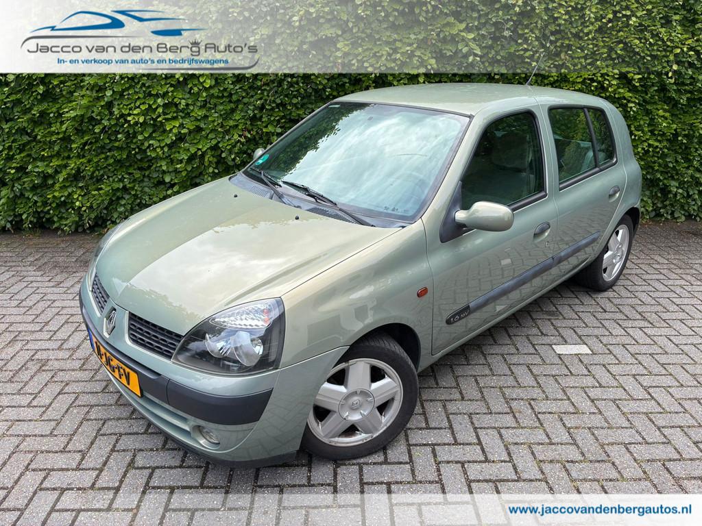 Renault Clio 1.6i 16V Dynamique I Airco I Bluetooth, Auto's, Renault, Voorwielaandrijving, 990 kg, Handgeschakeld, 107 pk