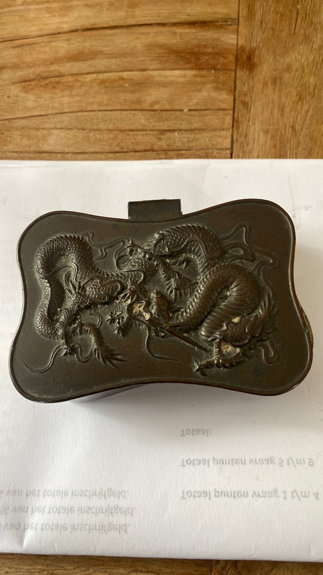 Mooi chinese box voor oude haarspelden, Antiek en Kunst, Ophalen of Verzenden
