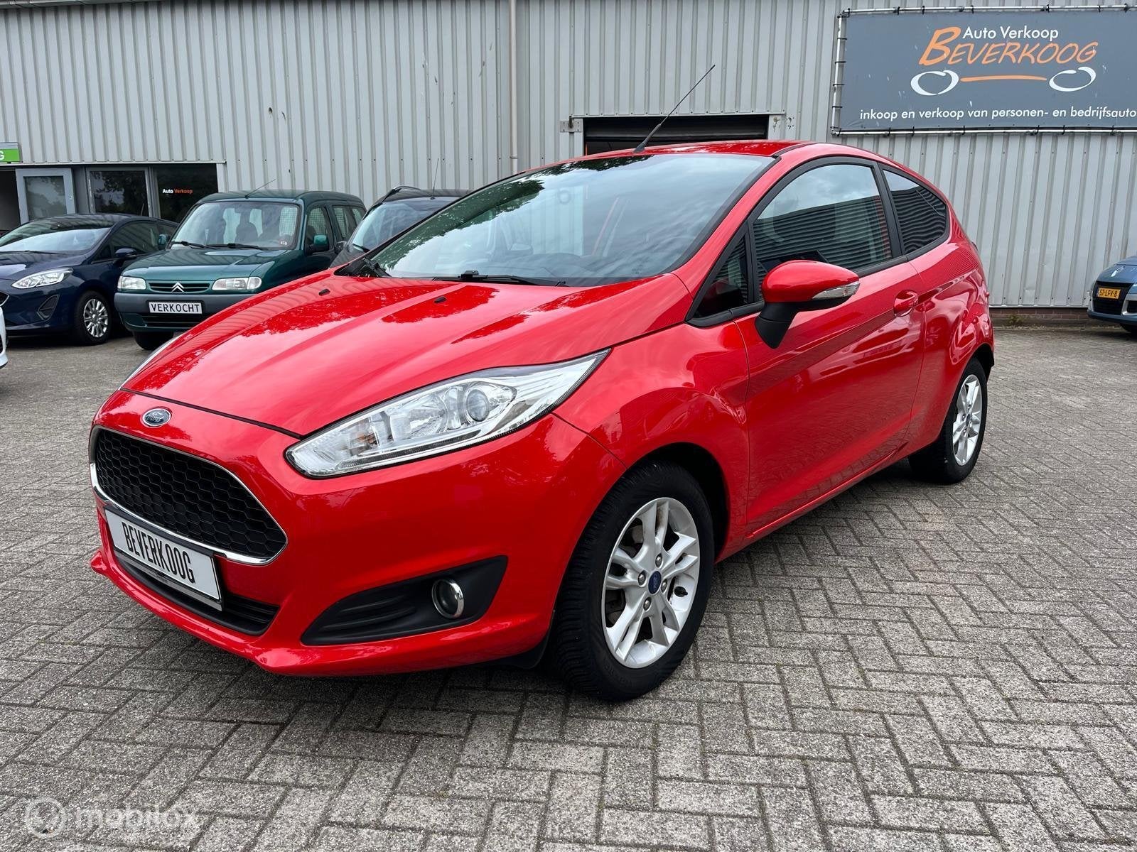Ford Fiesta 1.25 60 kw Summer Edition, Auto's, Voorwielaandrijving, Stof, Gebruikt, Zwart