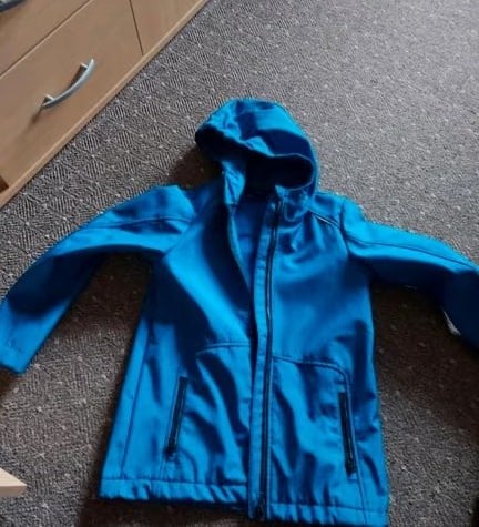 Softshelljas maat 140, Kinderen en Baby's, Ophalen, Overige typen, Meisje, Zo goed als nieuw