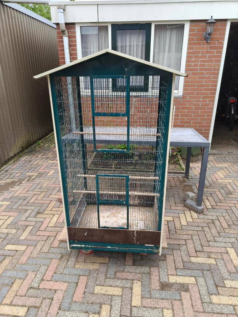 Volgelkooi, Ophalen, Metaal, Vogelkooi