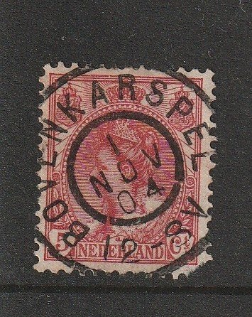 grootrond stempel BOVENKARSPEL op nvph60 (mist hoekje r.o.), Ophalen of Verzenden, T/m 1940, Gestempeld