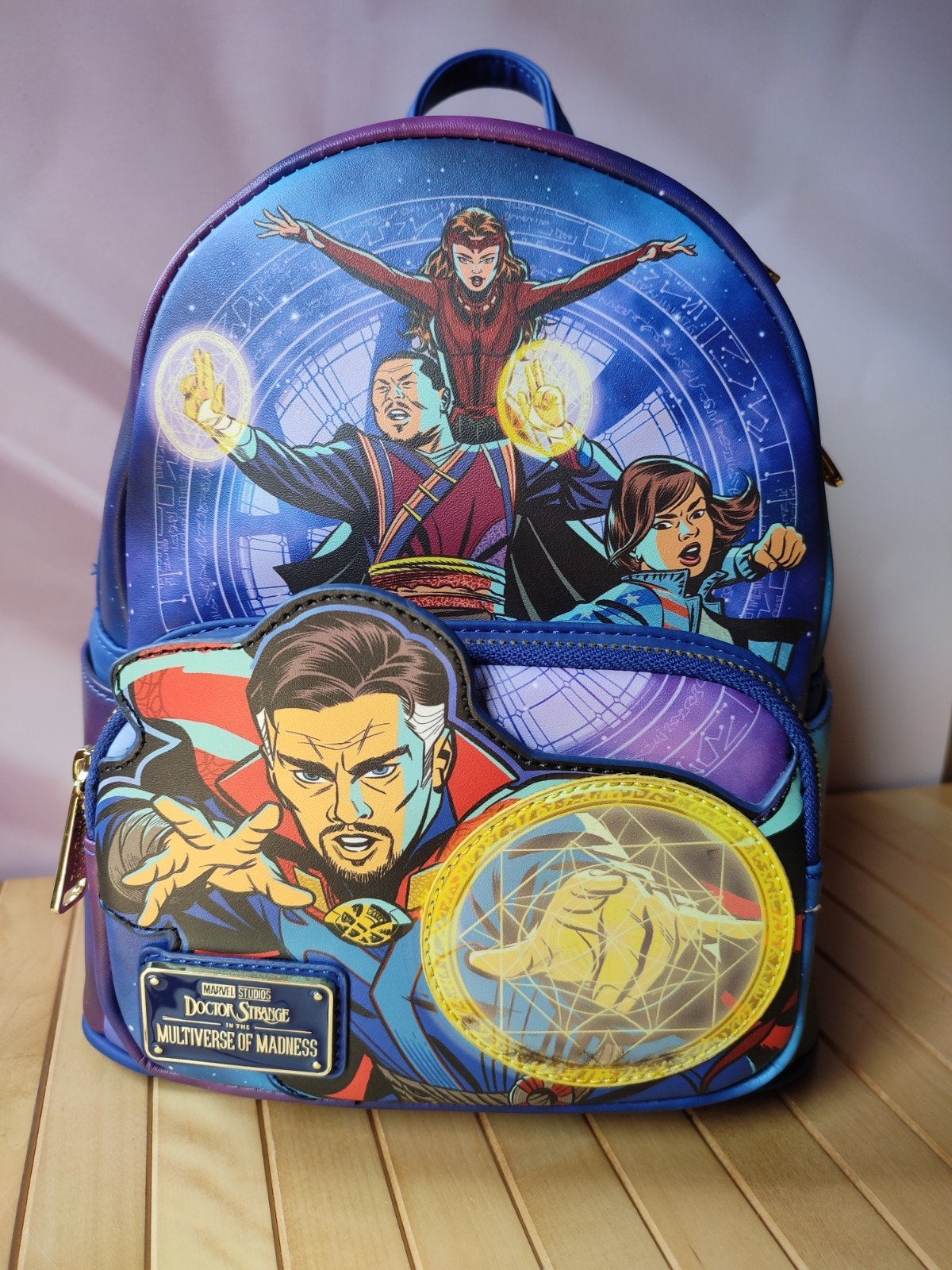 Loungefly Marvel Dr. Strange Multiverse BackPack, Ophalen of Verzenden, Nieuw, Rugtas, 30 tot 40 cm