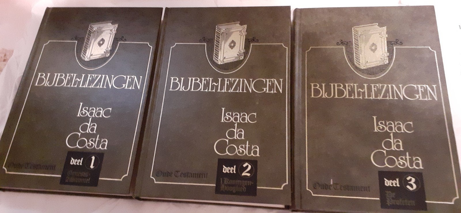 Bijbel lezingen, Isaac da Costa, 3 dl., Ophalen of Verzenden