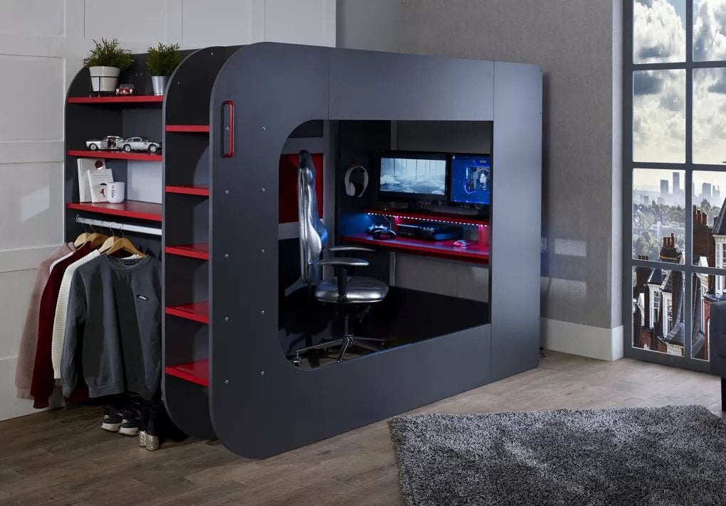 gaming cube bed 120cm breed, Ophalen, Gaming, Zo goed als nieuw, Twijfelaar