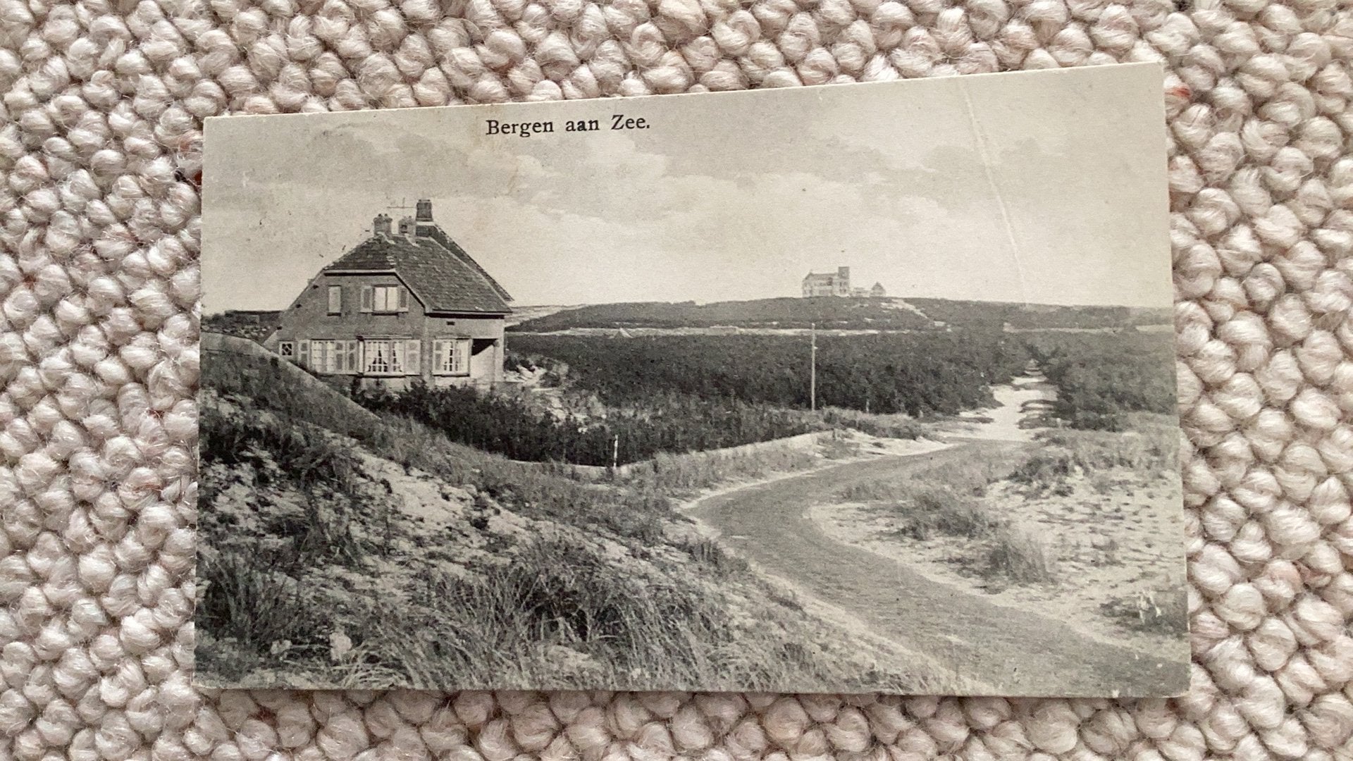 Ansichtkaart Bergen aan Zee jaren ‘20. 987, Verzamelen, Ophalen of Verzenden, 1920 tot 1940, Gelopen, Noord-Holland