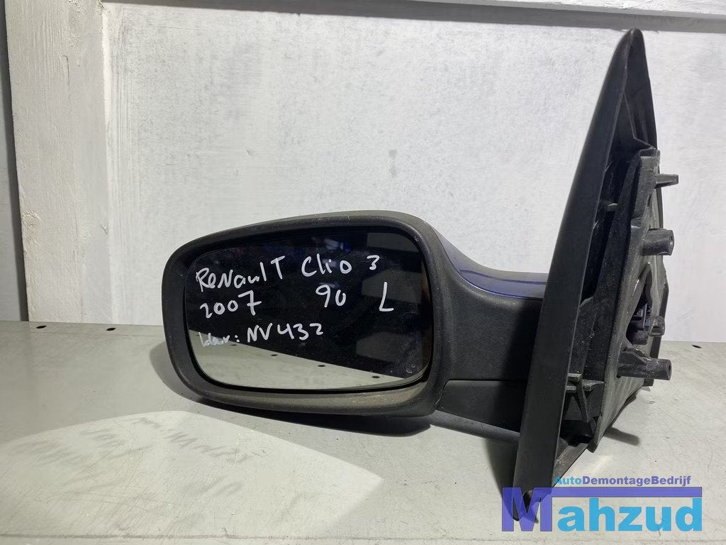 RENAULT CLIO 3 Blauw NV432 Links spiegel buitenspiegel, Renault Group, Gebruikt, Contact.group@renault.com, Renault