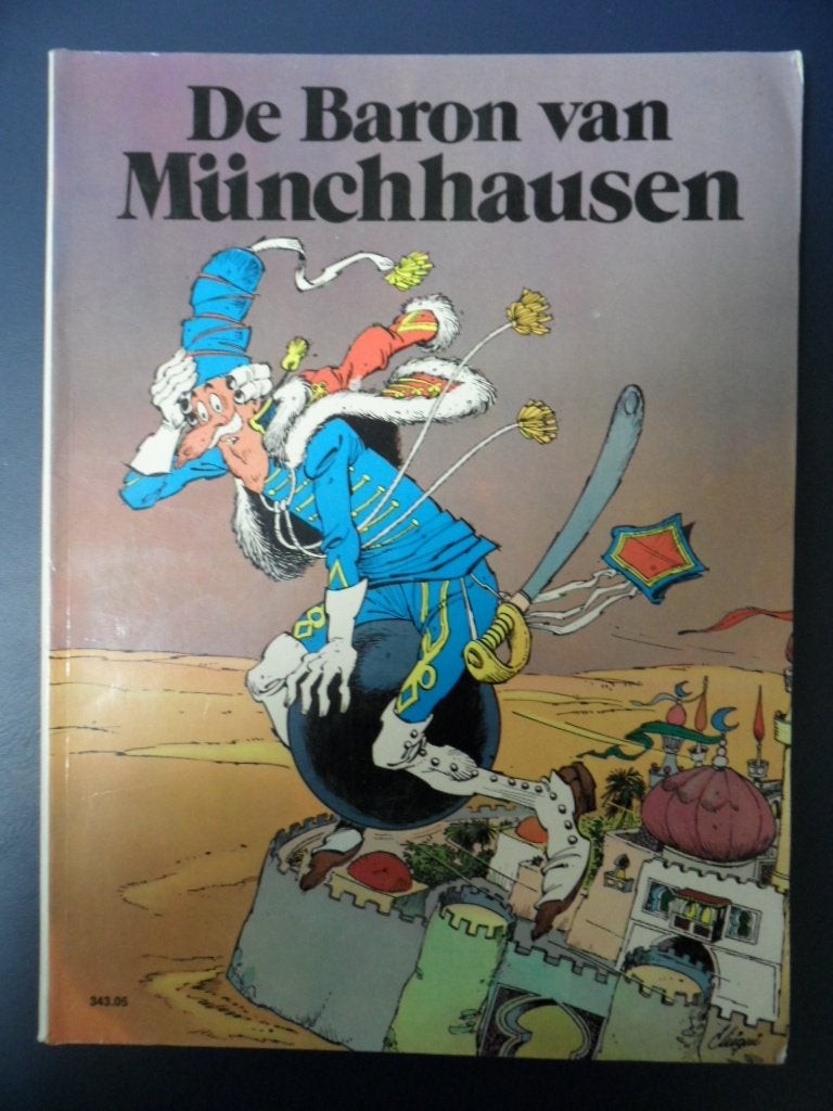De Baron van Munchhausen. 1981., Eén stripboek, Ophalen of Verzenden, Gelezen