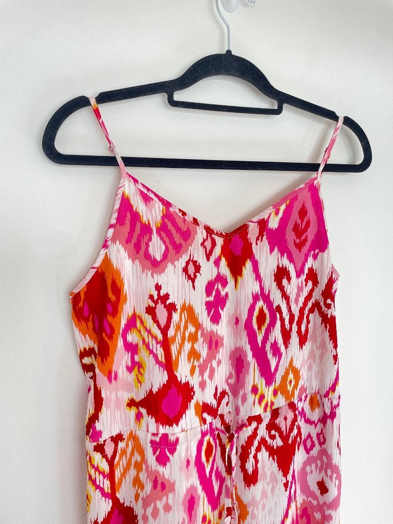 Smashed Lemon maxi jurk maat M 38 aztec print roze ceintuur, Maat 38/40 (M), Active Cheetah BV, Weesperstraat 124B 1112AP Diemen