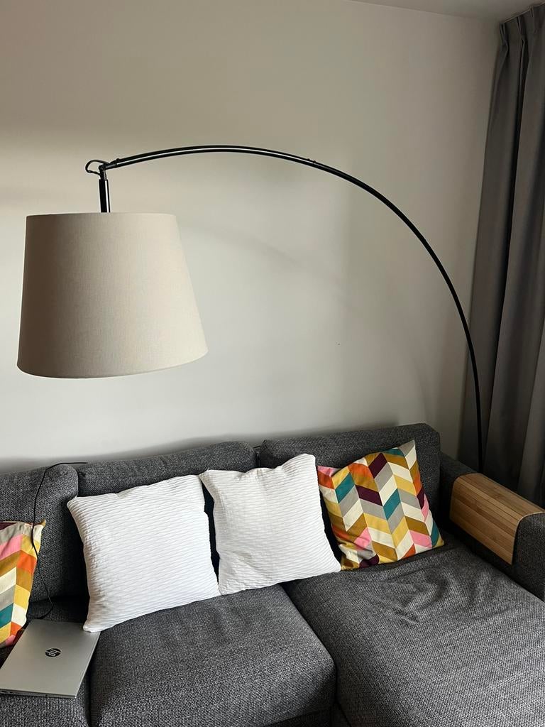 Ikea SKAFTET gebogen lampvoet, Ophalen, Zo goed als nieuw, Metaal, 100 tot 150 cm