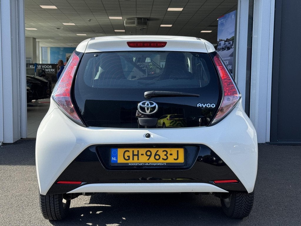 Toyota Aygo 1.0 VVT-i x-wave Automaat! | Vouwdak | Airco | P, Auto's, Stof, Gebruikt, Euro 6, Cabriolet