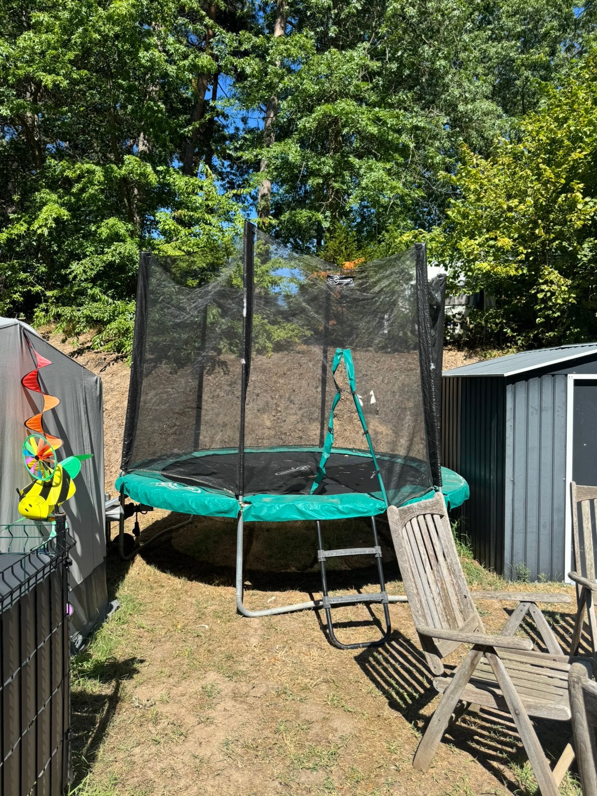 Trampoline 3.05 compleet, Ophalen, Gebruikt