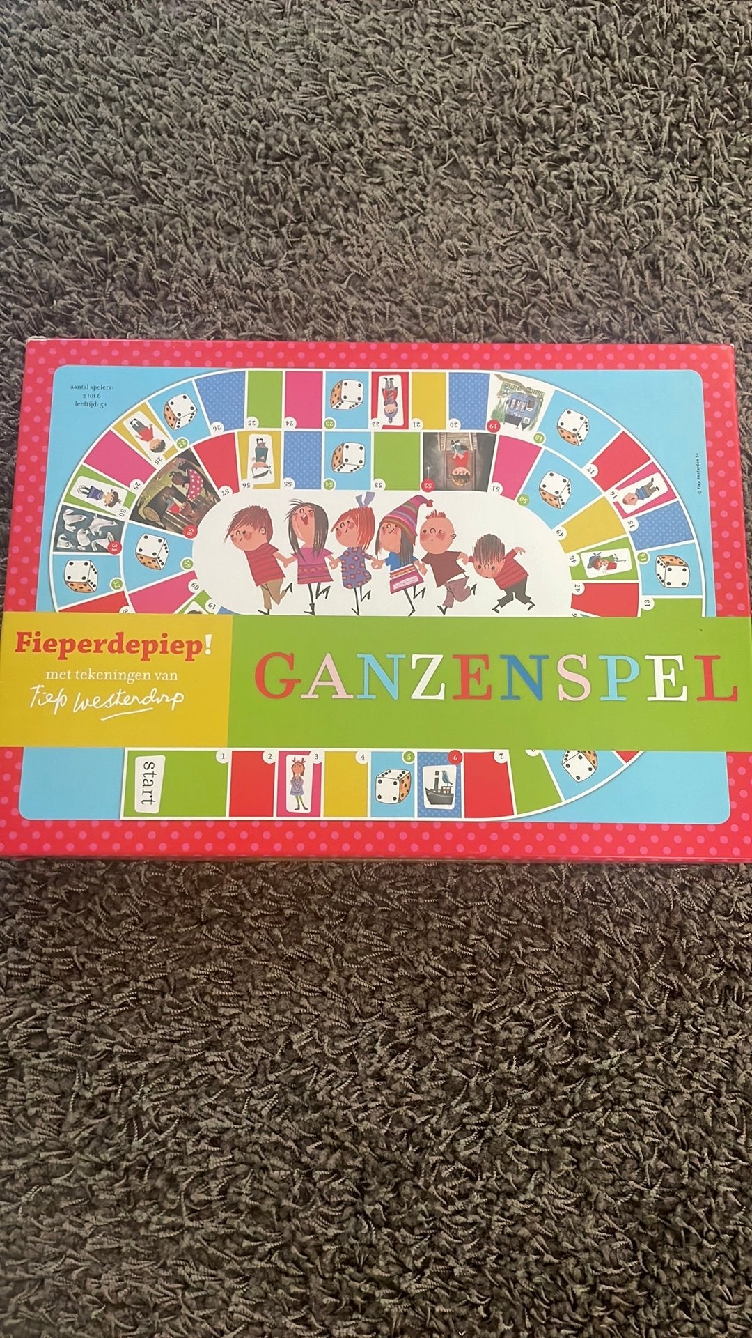 Ganzenspel, Hobby en Vrije tijd, Ophalen of Verzenden, Zo goed als nieuw