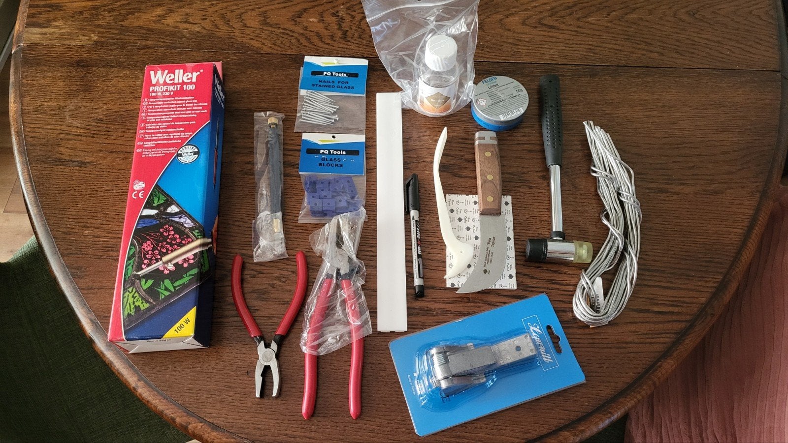 glas in lood starter kit Foka, Hobby en Vrije tijd, Overige Hobby en Vrije tijd, Ophalen of Verzenden
