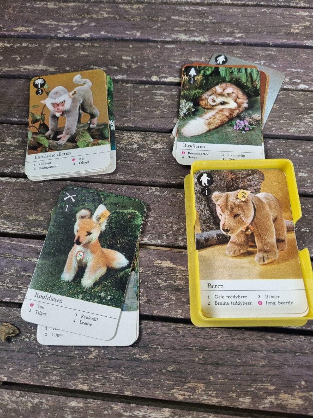 Steiff knuffels kwartet, Ophalen, Gebruikt