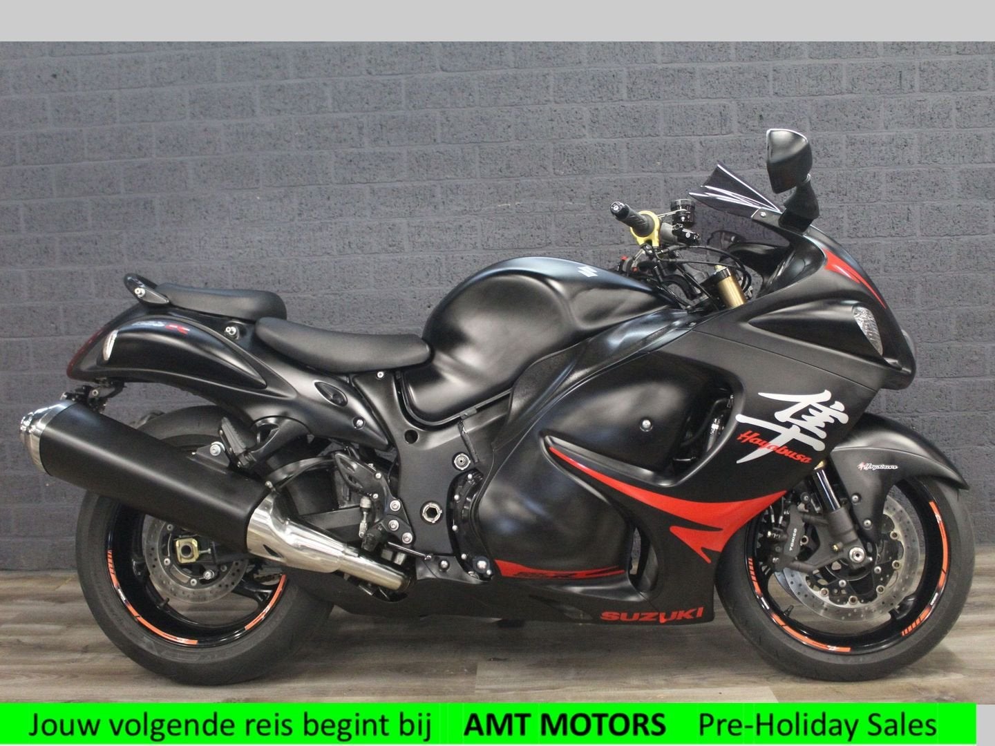 SUZUKI GSX-R 1300 HAYABUSA (bj 2009) 37,957 km MAT ZWART, SUZUKI, 1340 cc, 4 cilinders, Motorrijbewijs A