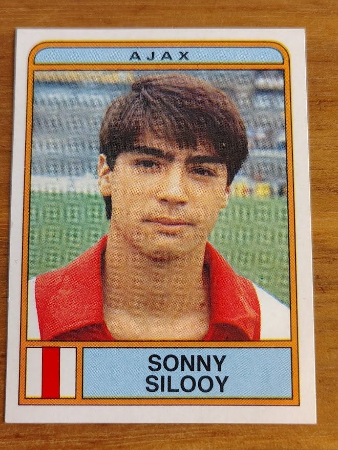 Panini 1984 - Ajax - SONNY SILOOY - #19 - ongebruikt, Verzenden, Zo goed als nieuw, Sticker