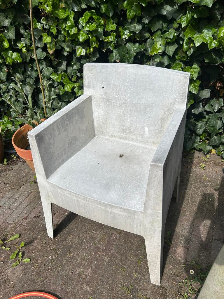 3 originele Philip Starck Driade Toy stoelen, Ophalen, Gebruikt, Kunststof, Stapelbaar