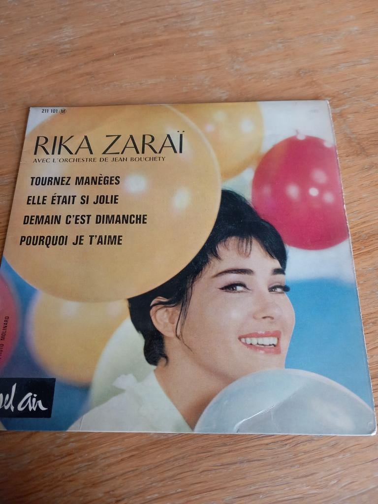 Rika Zaraï - Tournez Manèges (Single), Cd's en Dvd's, Vinyl Singles, Gebruikt, Originele persing, 7 inch, Single